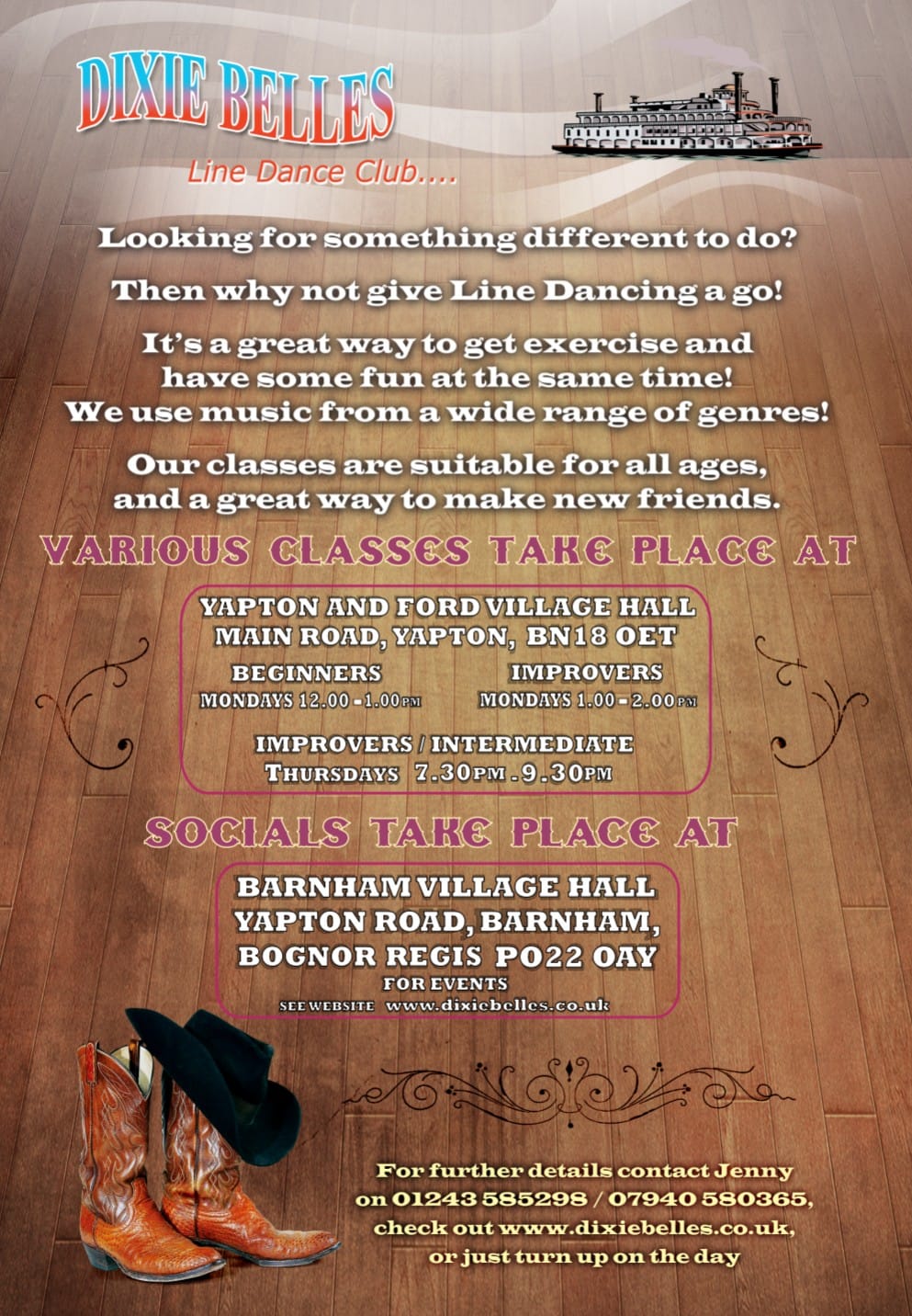 Lessons and socials 2025